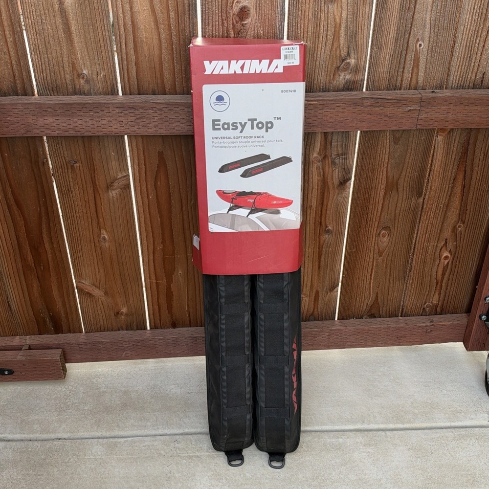 Yakima 8007418 EasyTop Surf Soft Roof Rack Pads Kayak SUP Pair 38"